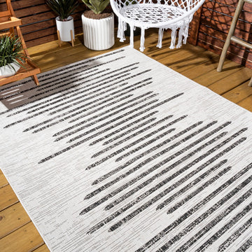 Zolak Berber Stripe Geometric Area Rug
